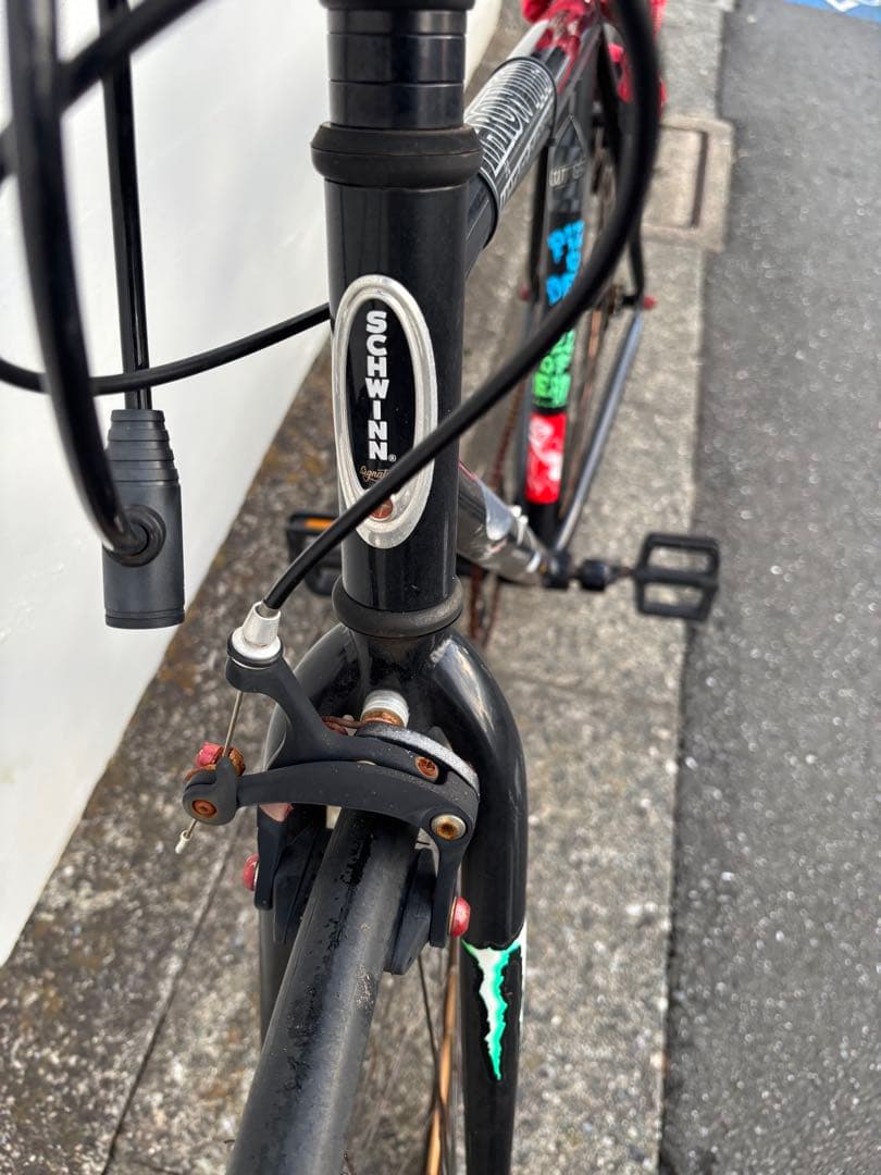 ポン　schwinn カッター　ピストバイク
