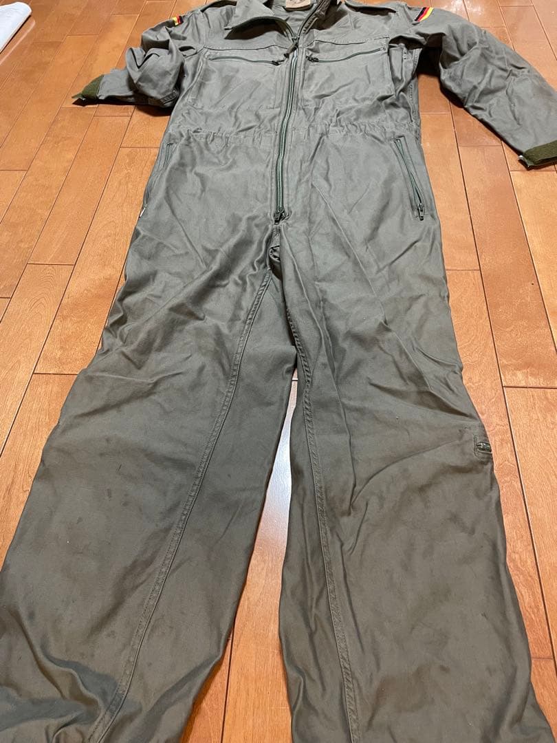 実物80s ドイツ軍 フライトスーツ ミリタリー つなぎ  サバゲー