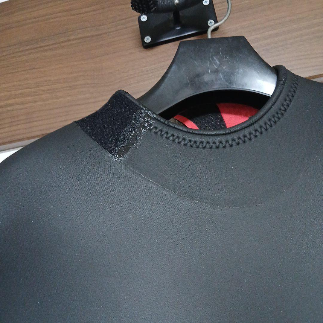 ブラック フルスーツ ウェットスーツ5×3ミリXL