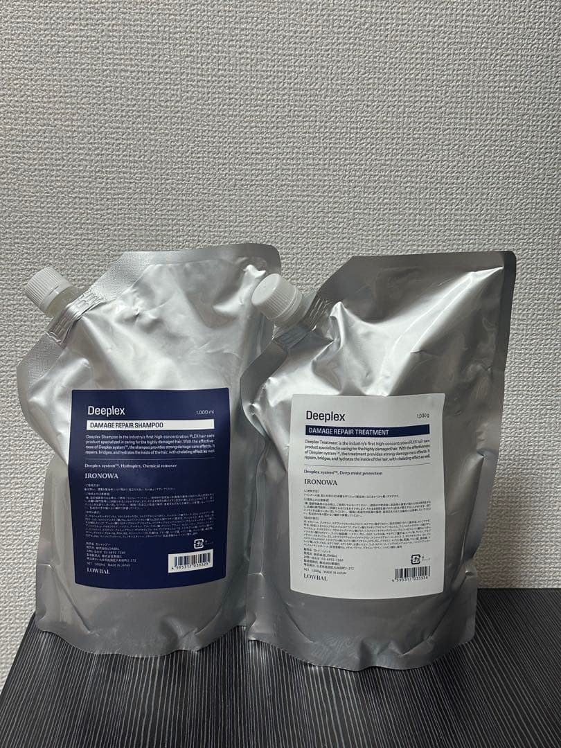 Deeplex ダメージリペアシャンプー＆トリートメントセット 1000ml