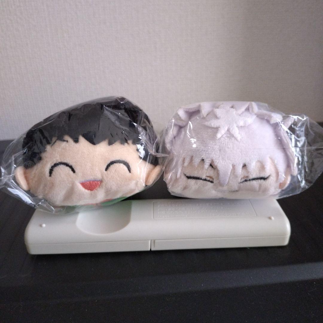 ハンターハンター　ぽてコロ　ぬいぐるみ　人形　にっこりゴン　にっこりキルア
