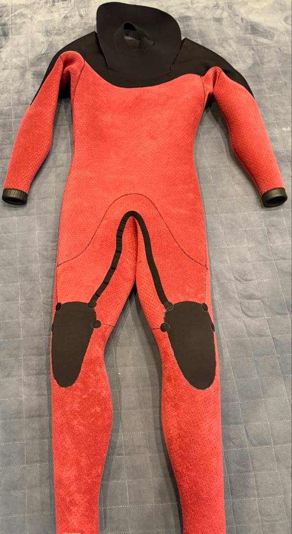 Mellow セミドライ ロングチェストZIPフルスーツ 5mm/3mm