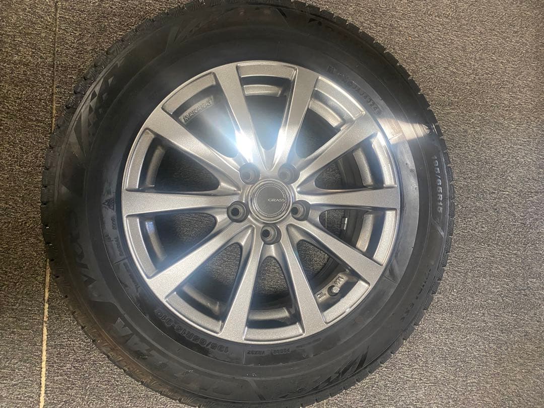 Time　1/4 ブリヂストンレスタイヤ 195/65R15