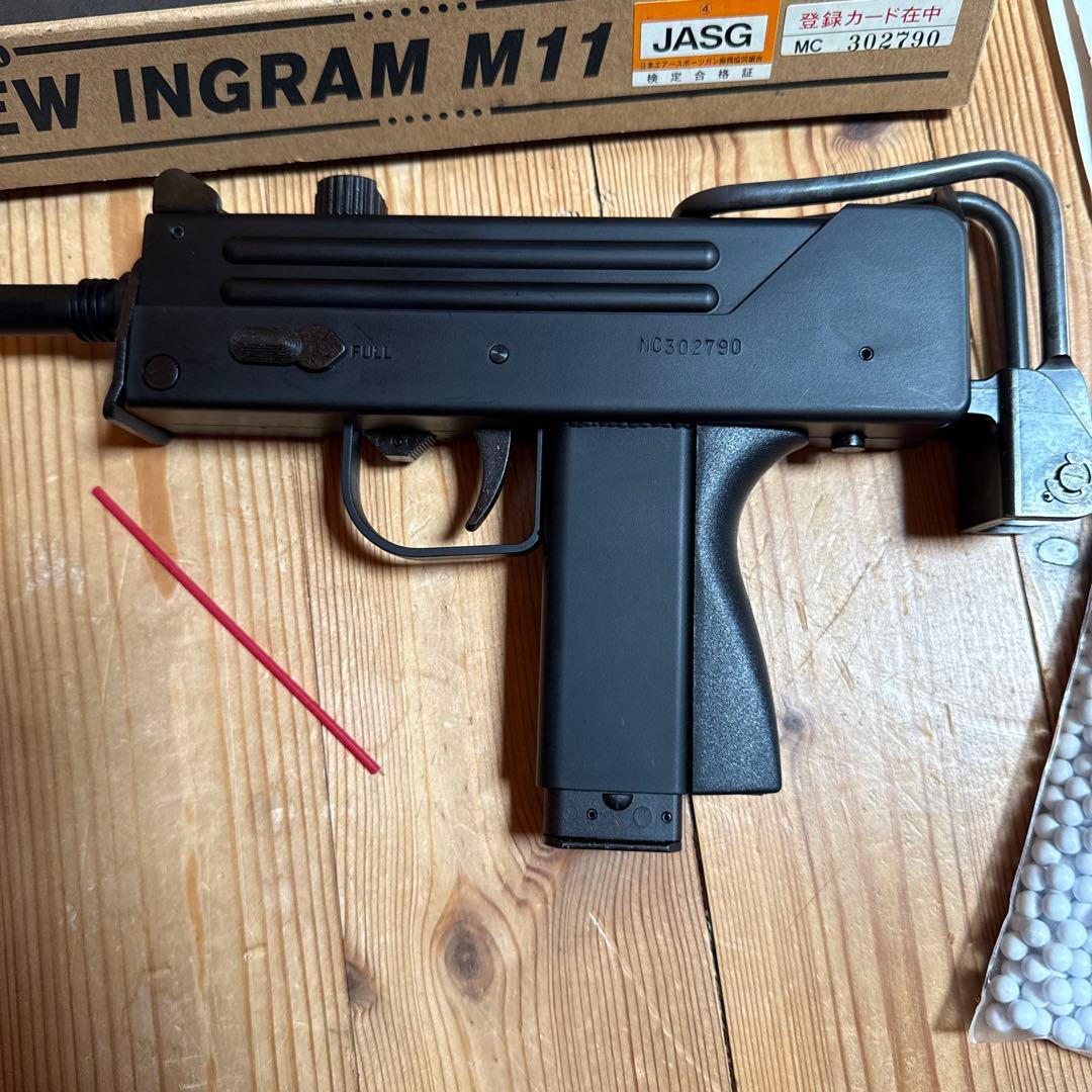 マルゼン ニュー イングラム M11 フルオート ブローバック ガスガン