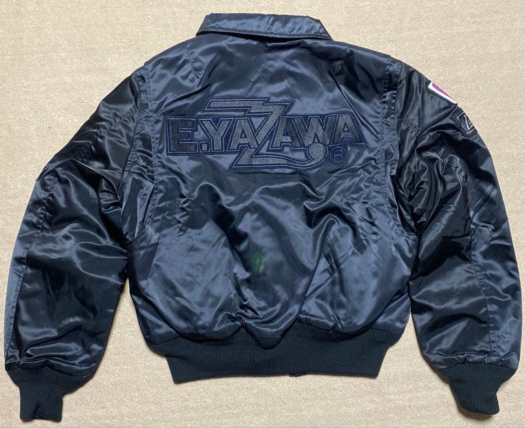 希少　俺たちの矢沢永吉展展示　当時物　フライトジャケット　MA-1 限定300枚