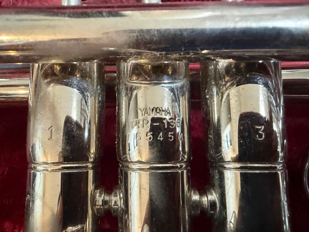 YAMAHAトランペット YTR136・マウスピース・ハードケース