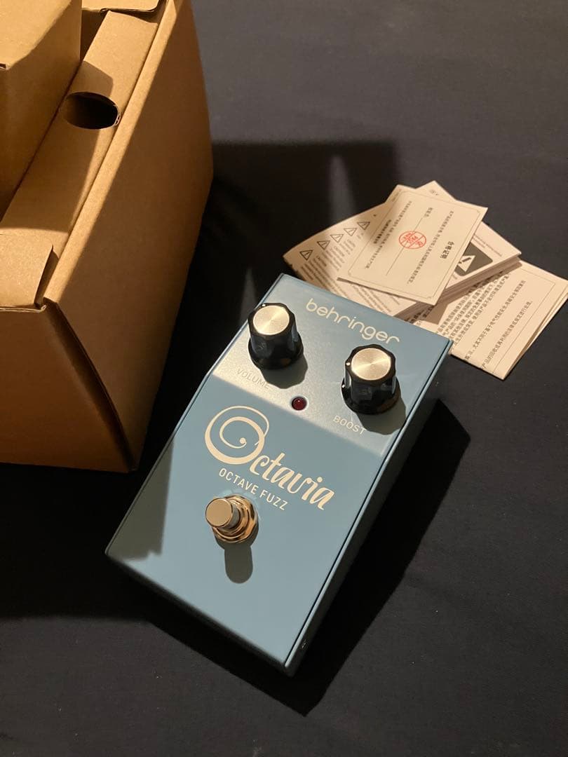 behringer octavia オクターブファズ