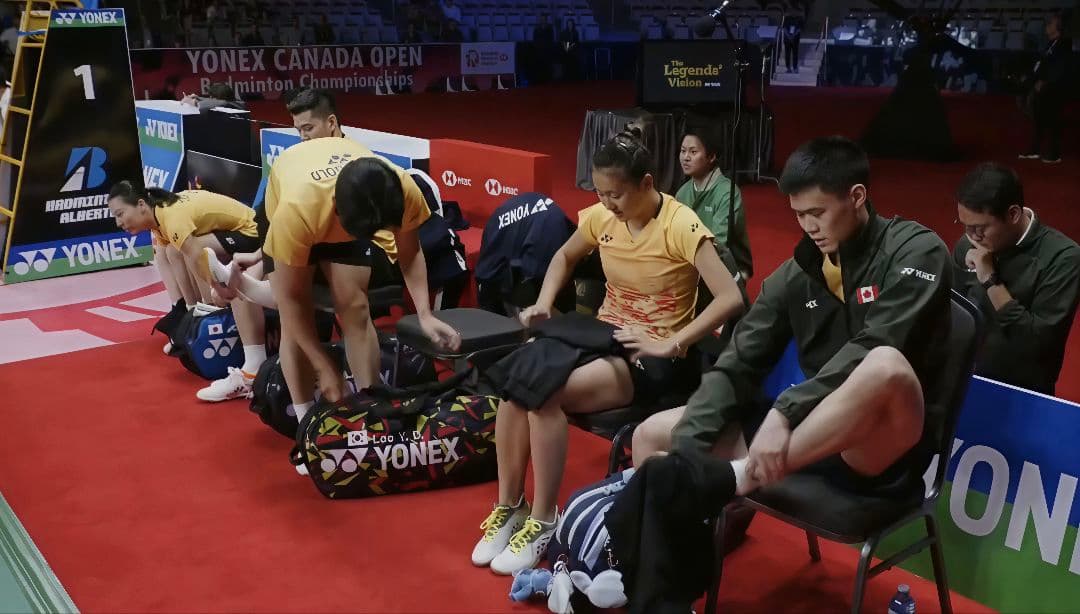 YONEX Taufik選手限定特注トーナメントバッグ 代表支給品トナミ NTT