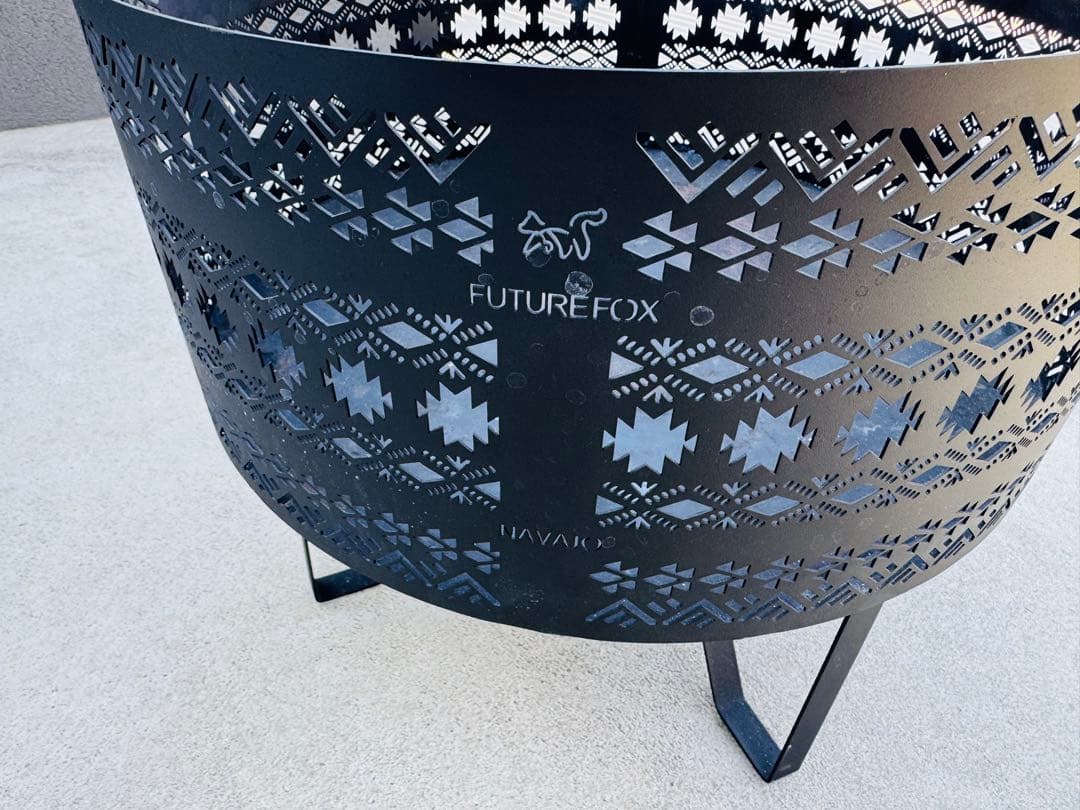 FUTUREFOX ナバホ柄 焚き火台 美中古