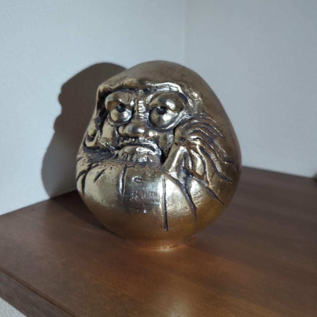 黄金の達磨　縁起物　マオマオ2/28まで