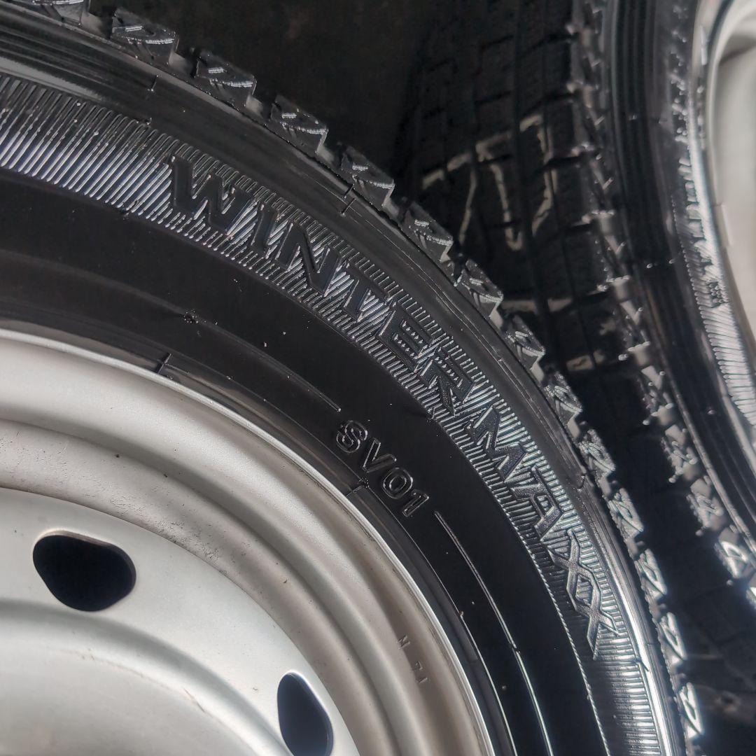 ハイゼット等スタッドレス4本セット 145/80R12 DUNLOP 2018
