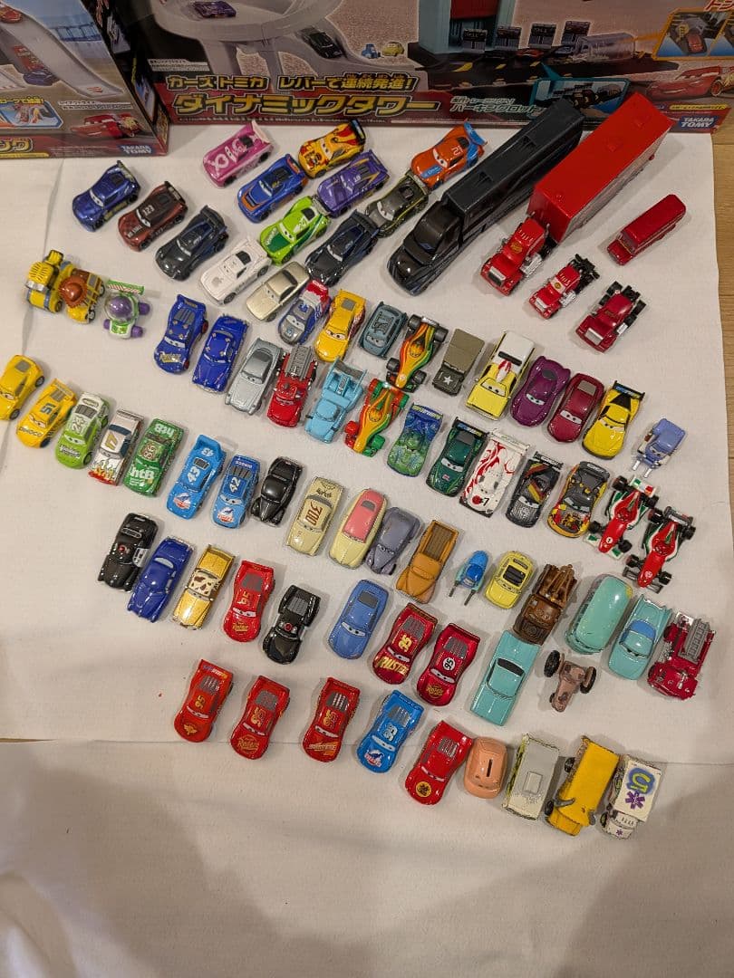 約80台 カーズトミカ　アクションコース まとめ売り トミカ　カーズ