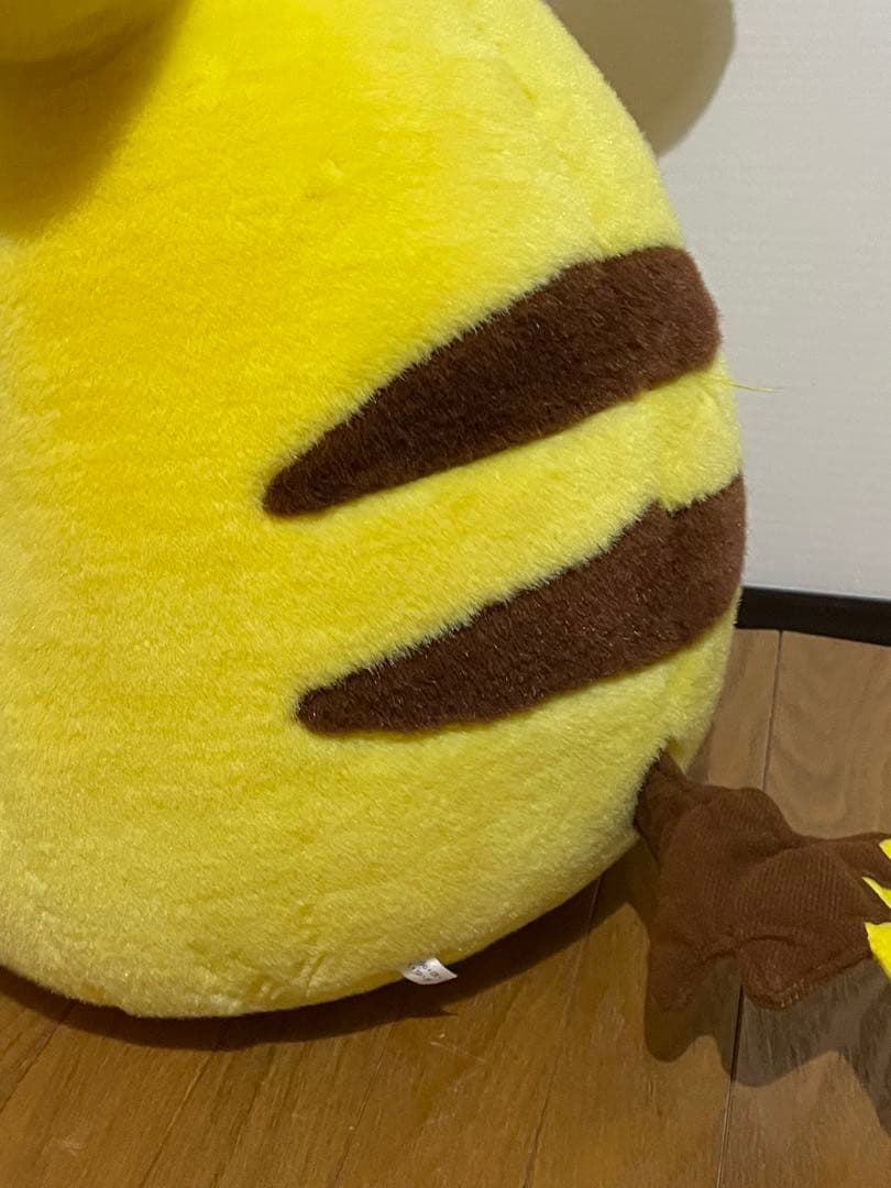 初期 ピカチュウ 等身大 レトロ 当時物 ぬいぐるみ　TOMY