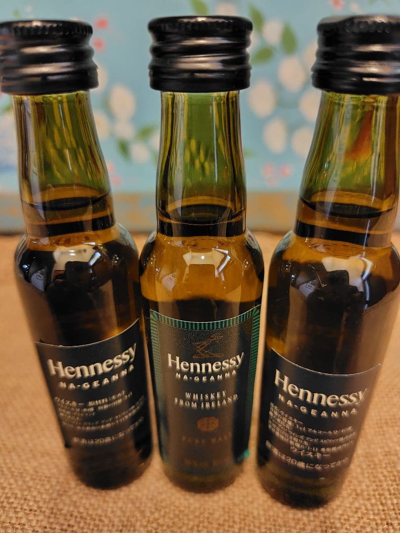 【希少】ヘネシー　ナジェーナ　ピュアモルト　アイリッシュ　30ml ３本
