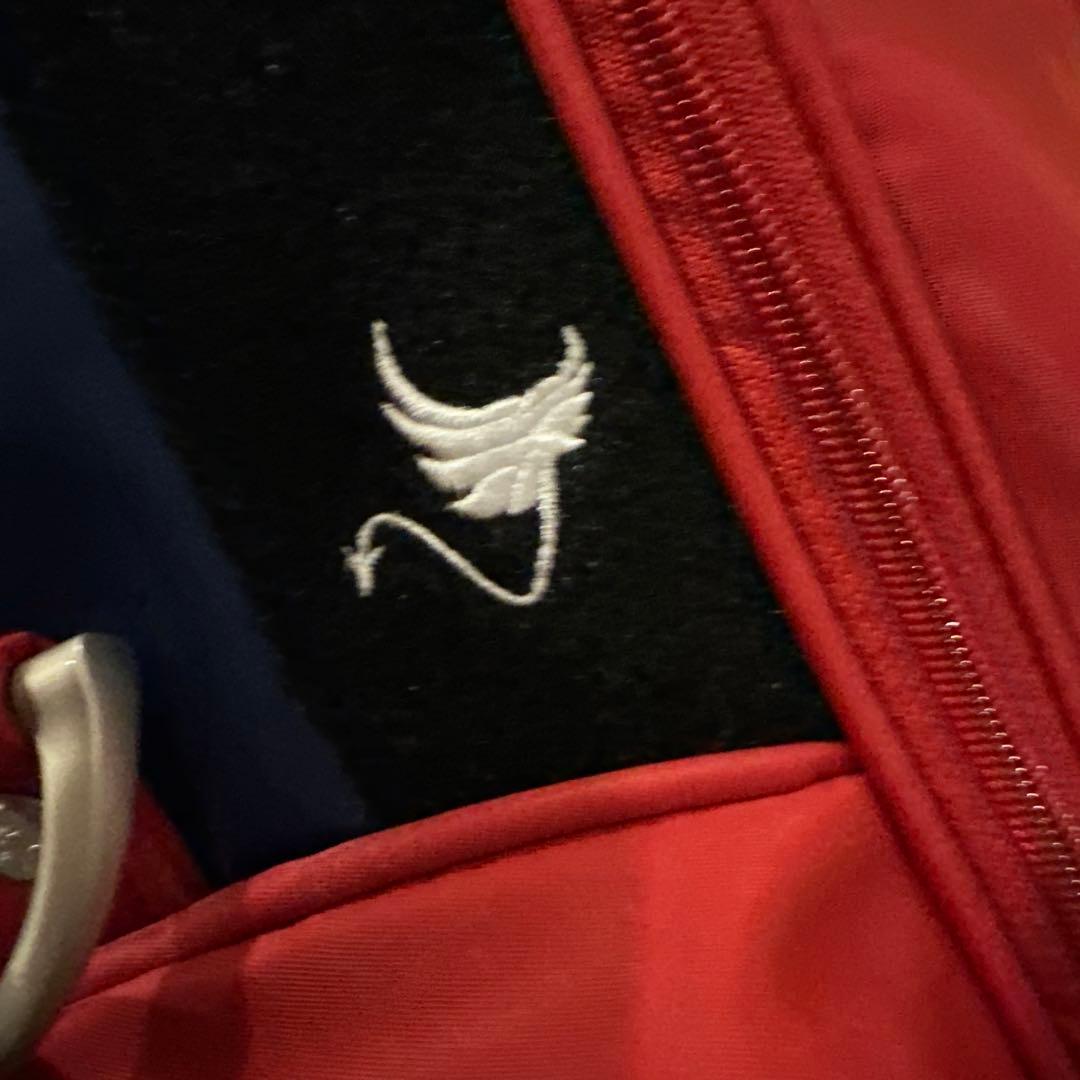 oclunk 軽量撥水ゴルフバッグ 9.0型 RD×WH