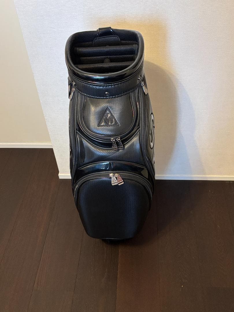 ★ル・コック 6分割キャディバッグ XQQ12280L ブラック