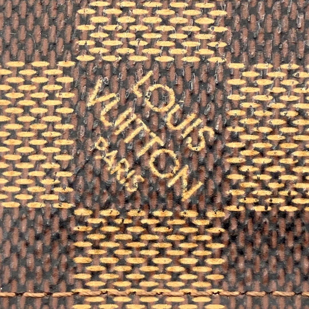 人気✨美品✨ルイ ヴィトン ダミエ オーガナイザー ドゥポッシュ 名刺入れ 茶色