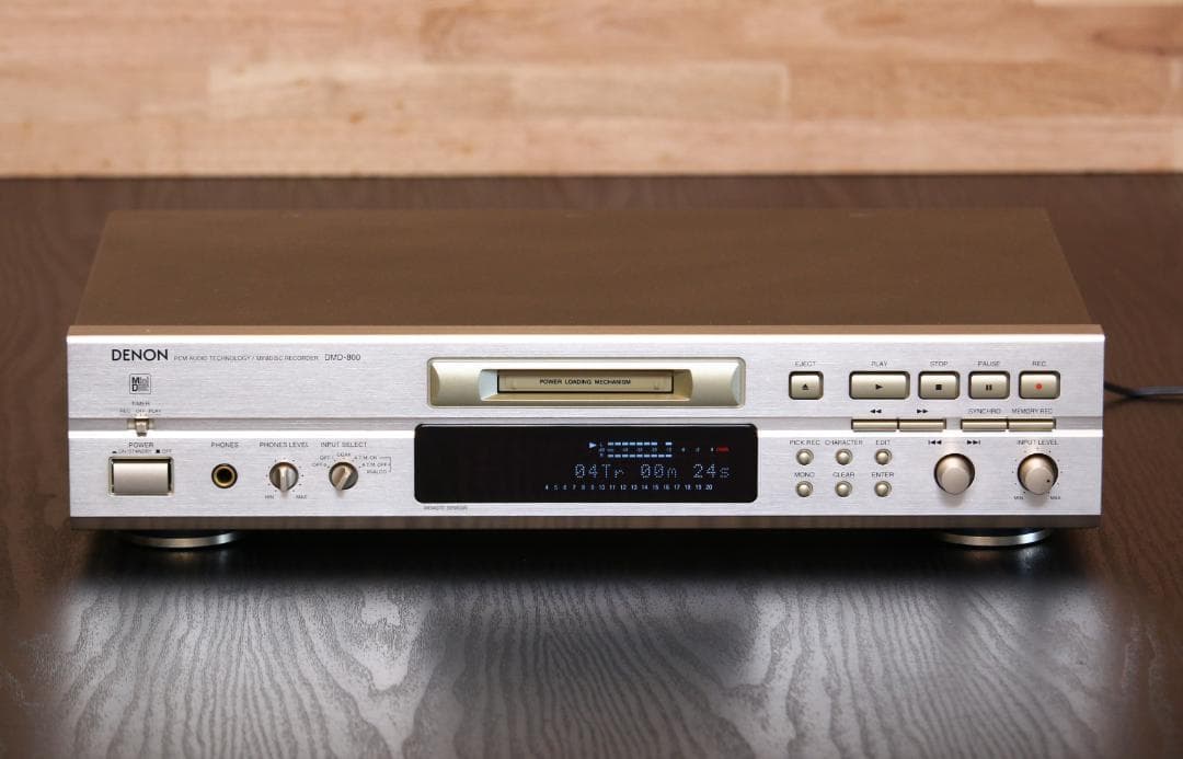 DENON DMD-800 MDデッキ　MDプレーヤー/レコーダー　 日本製②