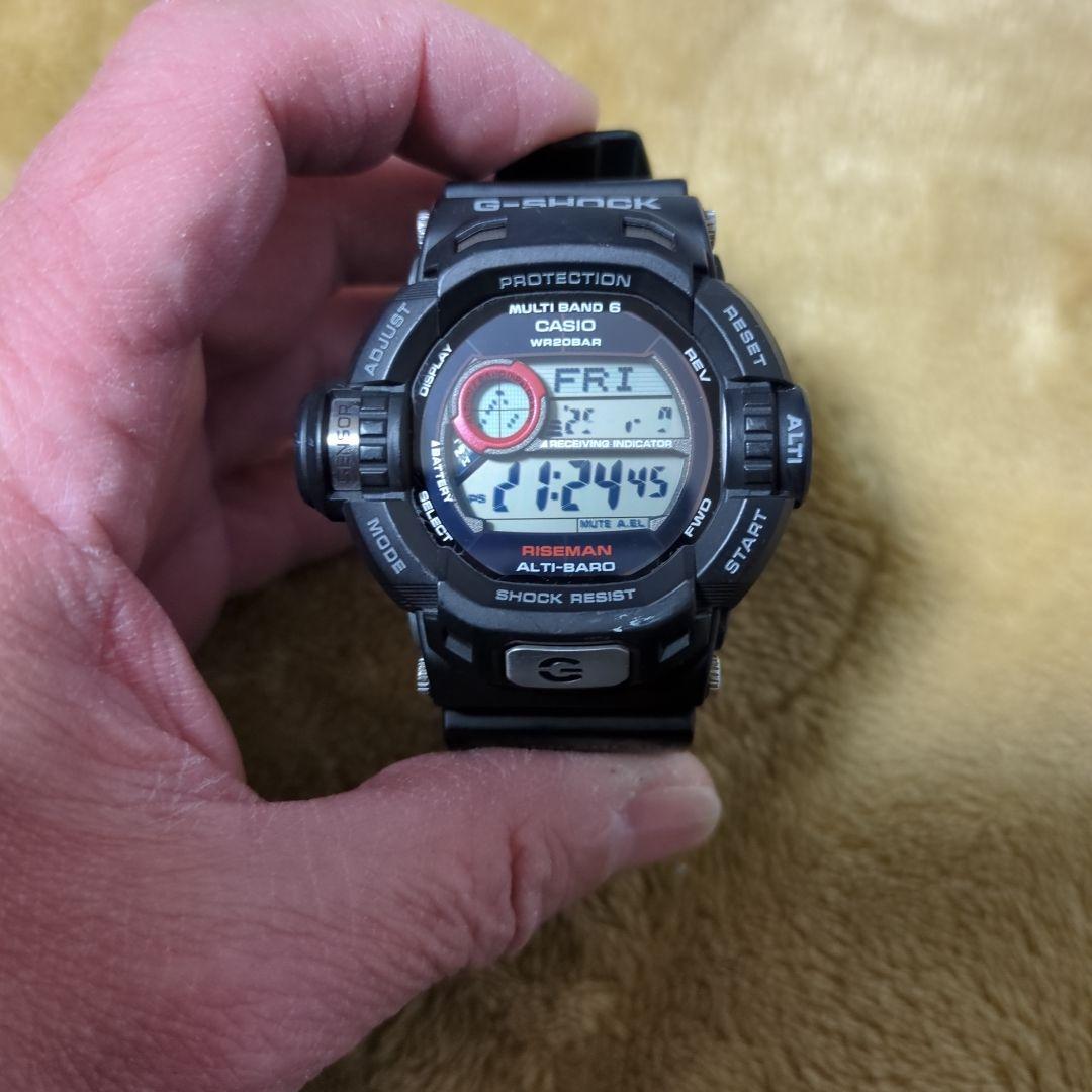 G-SHOCK RISEMAN GW-9200J-1JF ブラック×レッド
