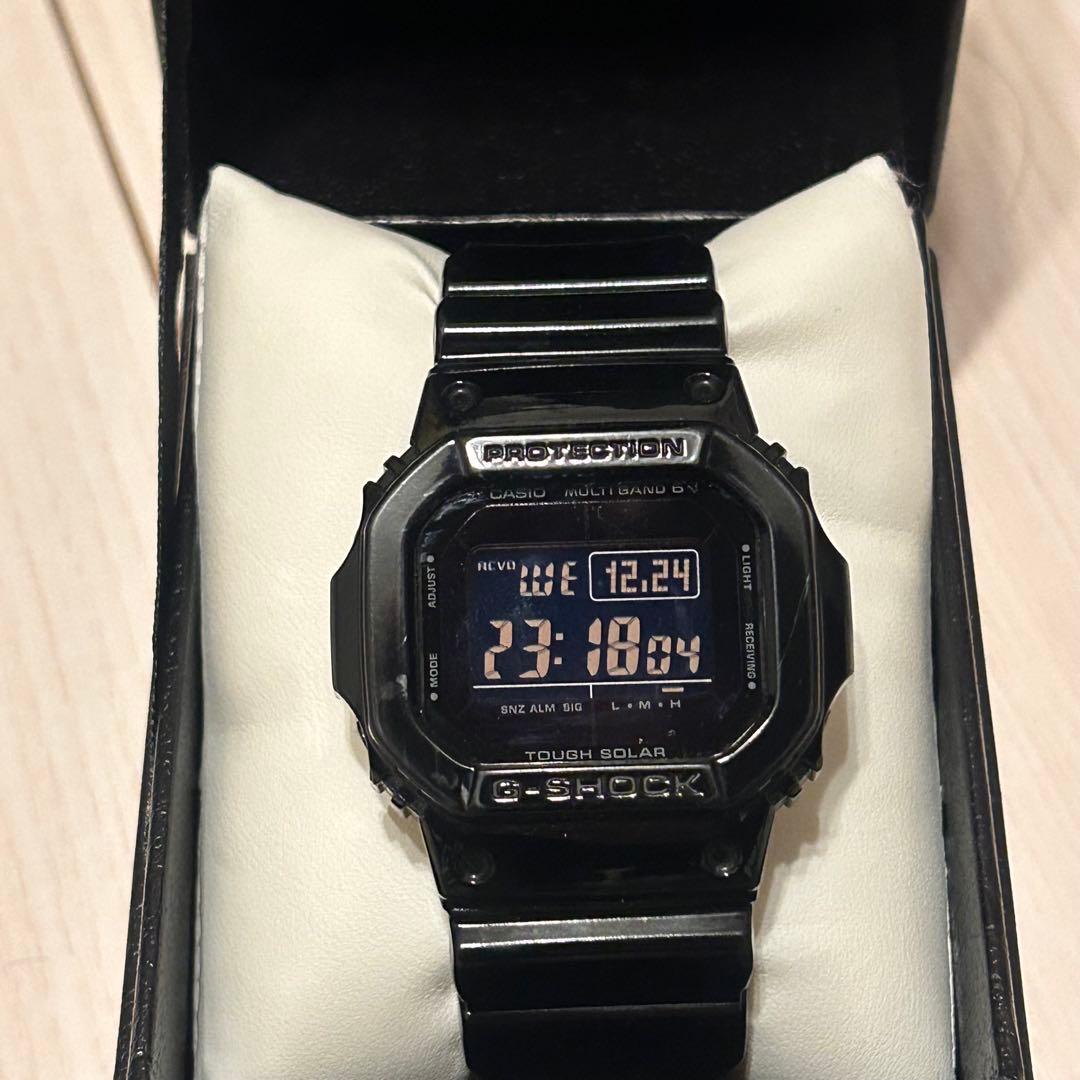 G-SHOCK GW-M5610BBソーラー駆動 デジタル腕時計 ブラック