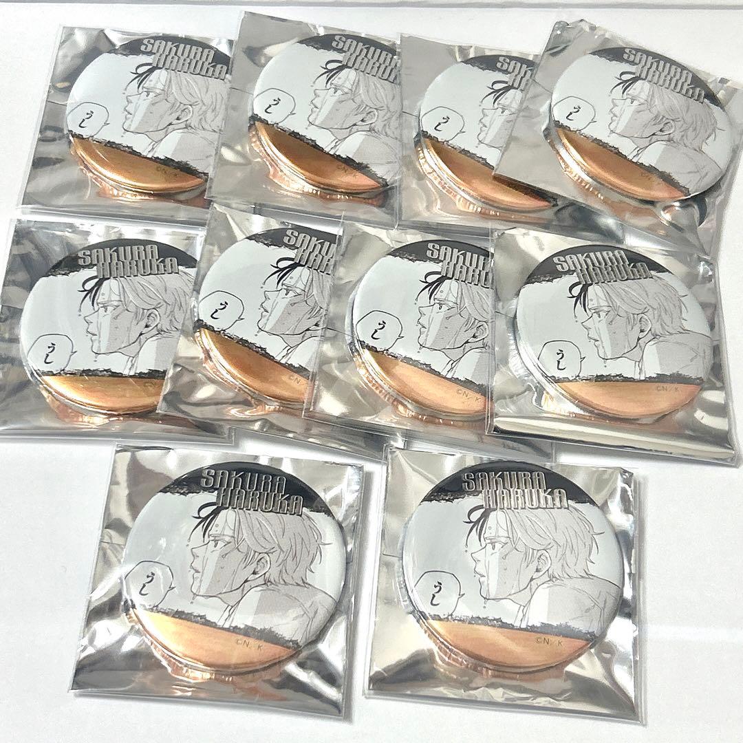 001 桜遥 WIND BREAKER ジュエリー缶バッジ 原作絵