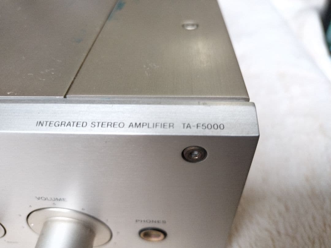【昭和の名機】SONY TA-F5000 プリメインアンプ 美品 動作良好