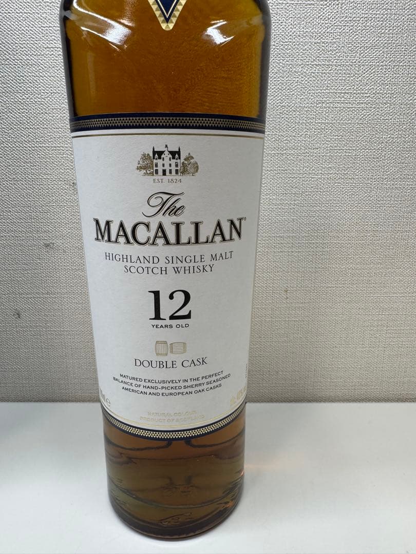 マッカラン12年ダブルカスク 700ml 未開封