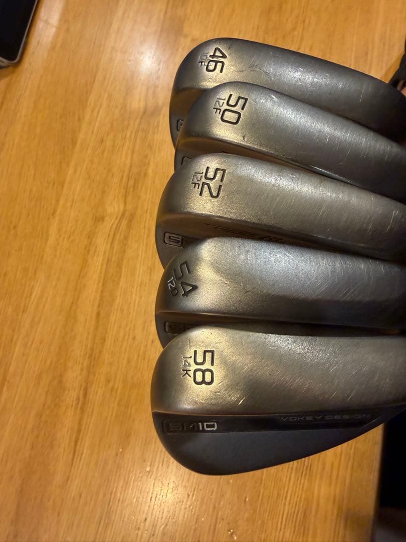 タイトリスト　SM10 ウェッジ5本セット