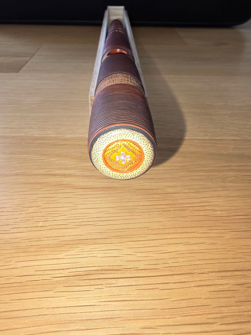 カヨチャンさま専用 龍笛 本管 赤茶