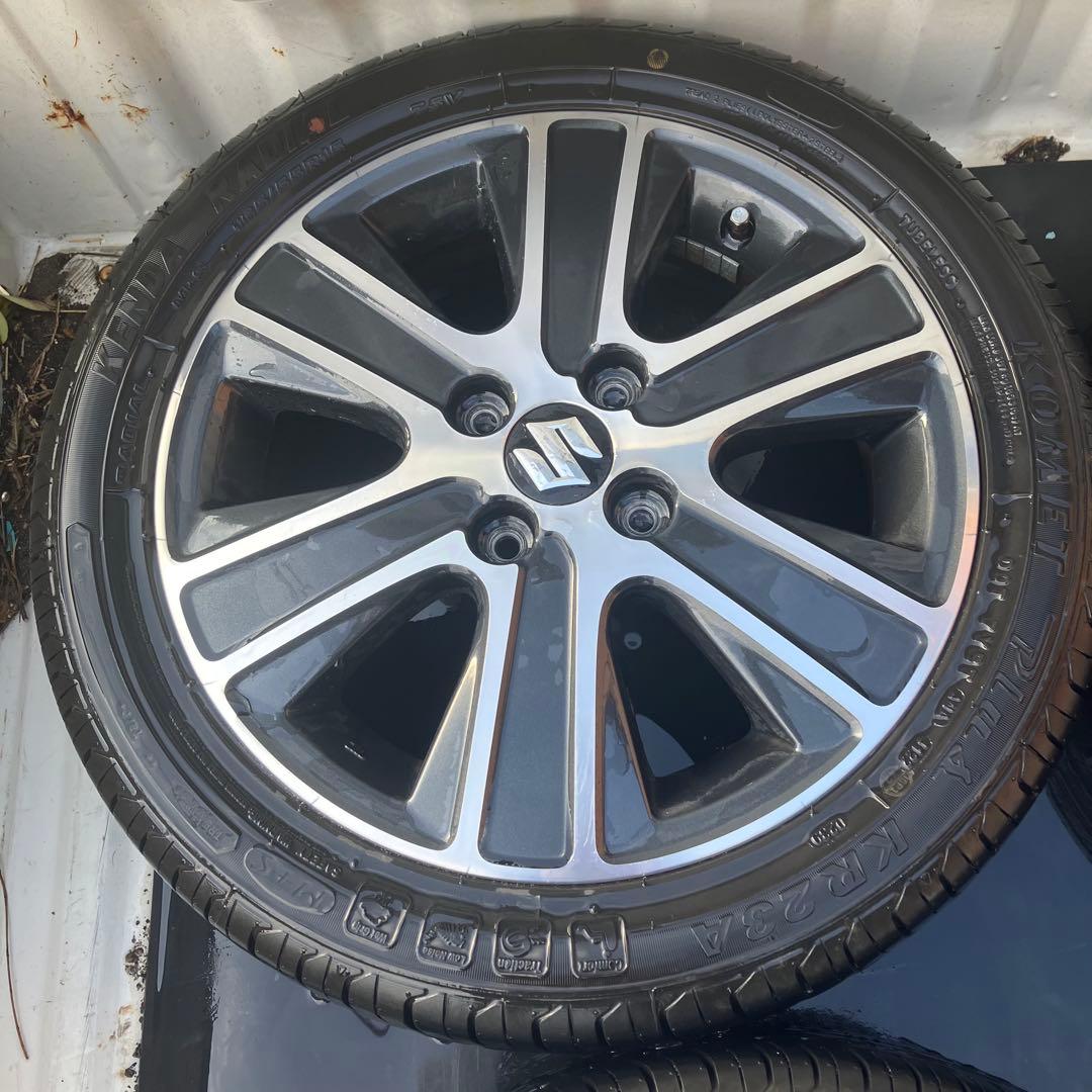 SUZUKI ワゴンRスティングレーMH55S純正ホイールKENDA KR23A