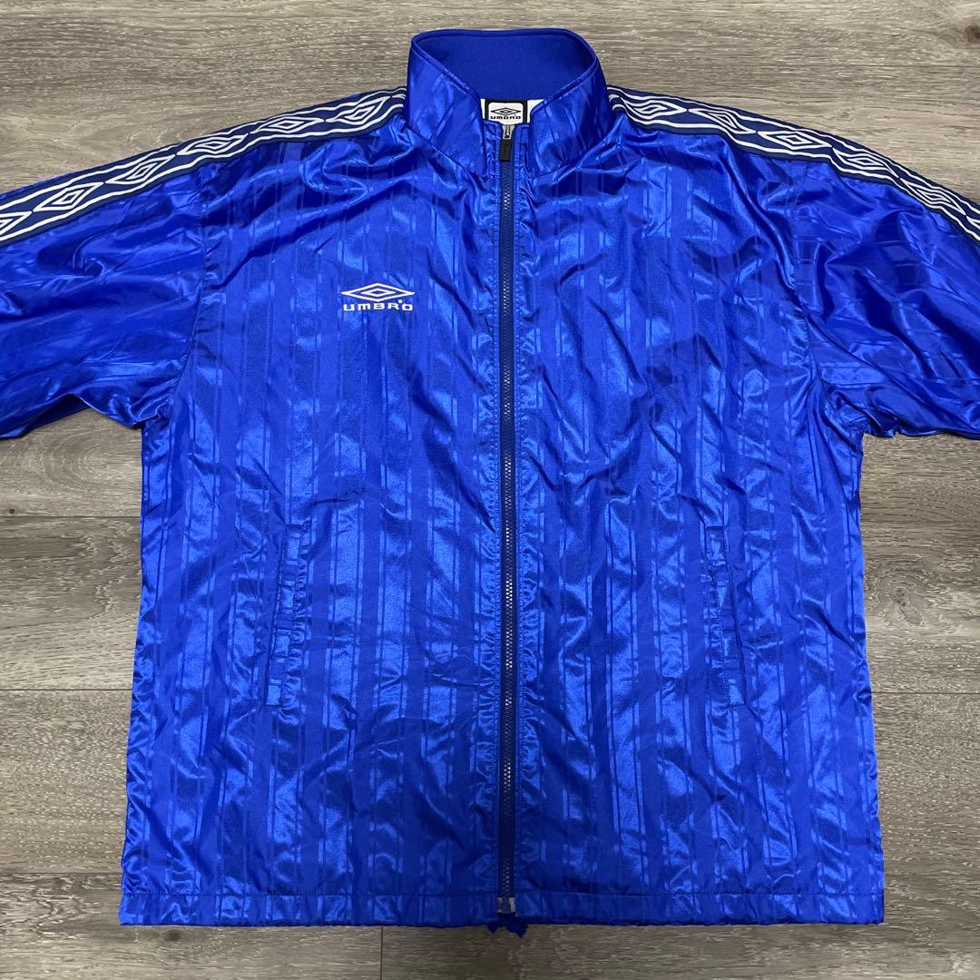 極美品 umbro ロゴライン Nylon Jacket Pant セットアップ