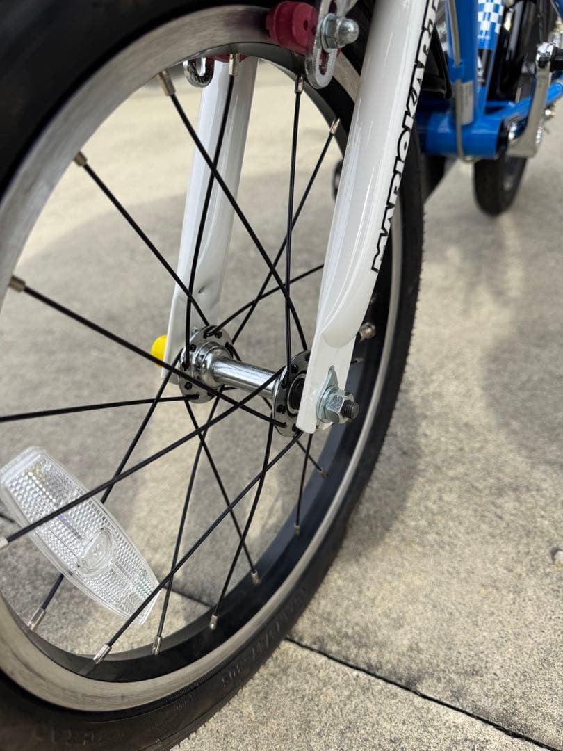 マリオ　幼児用自転車 16インチ 補助輪付き