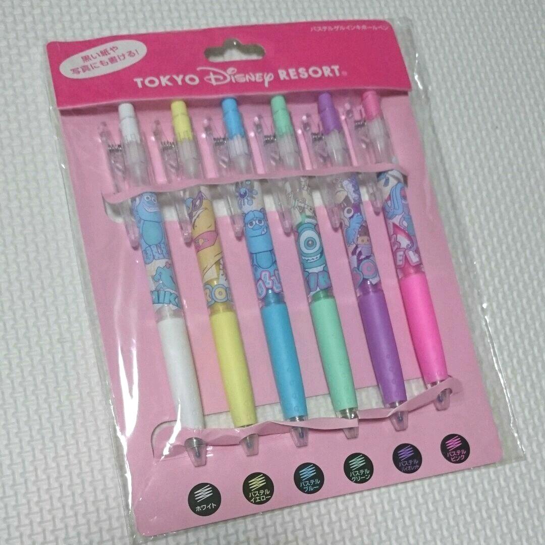 新品未使用◆TDL モンスターズインク ペン パステル ゲルインクボールペン