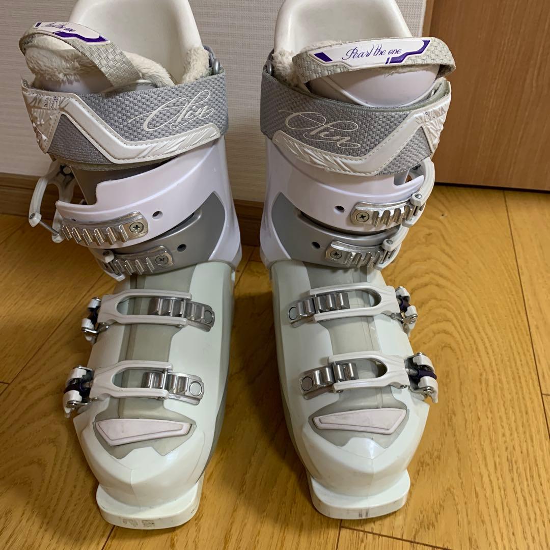 ROXY ドット柄 ショートスキー ファンスキー88 ブーツセット23〜23.5