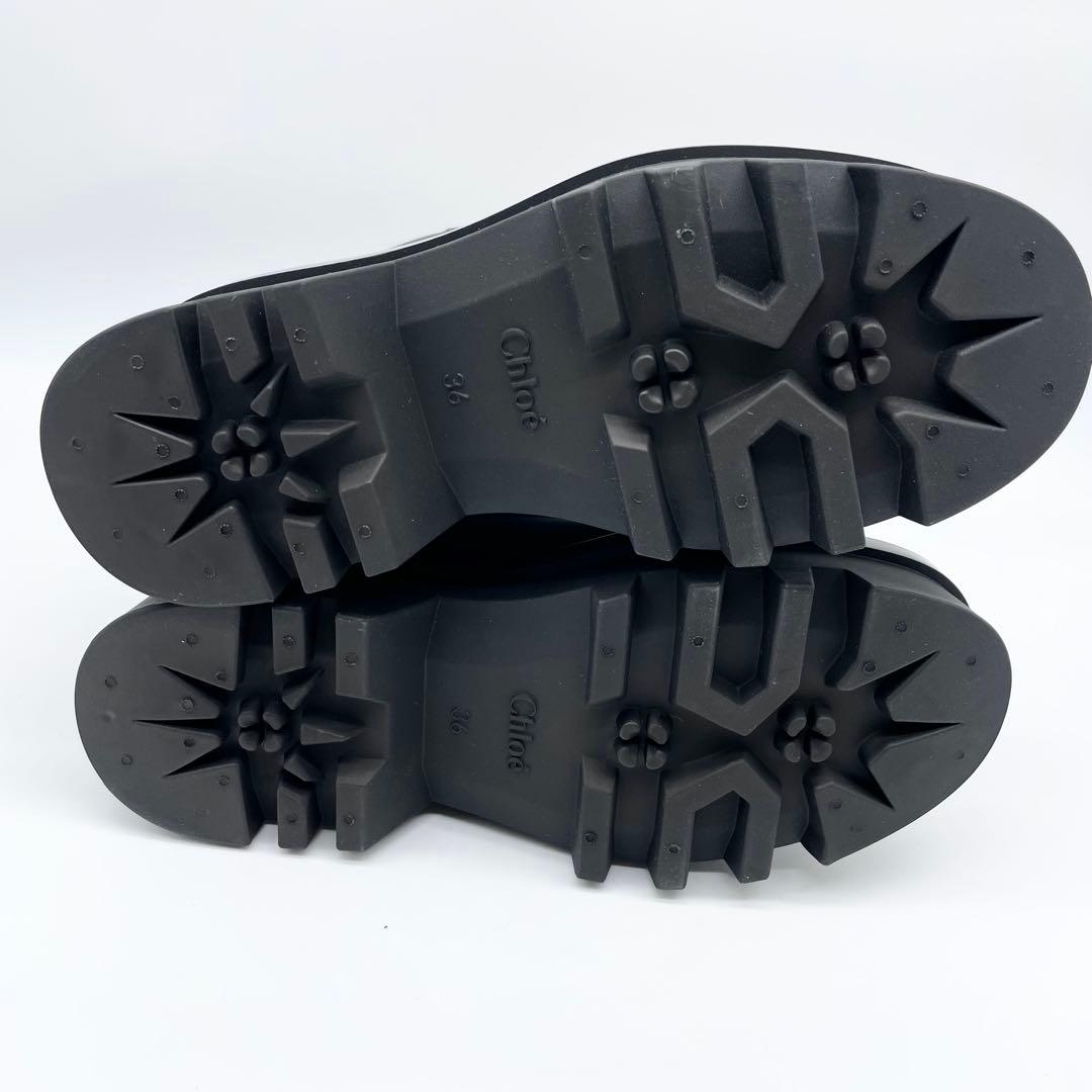 【試着のみ】Chloé レイナ ラバー アンクル レインブーツ 23cm