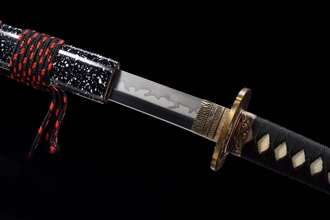 竜爪紋研磨【ハス打刀】 武具　刀装具　日本刀　模造刀 居合刀