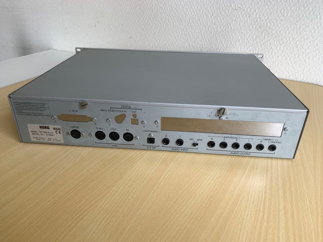 KORG TRITON-Rack 拡張ボード EXB-PCM09 付属