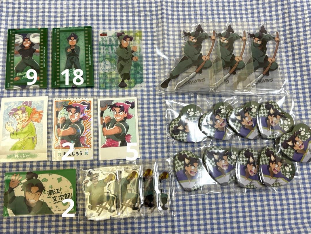 忍たま乱太郎 潮江文次郎 まとめ売り