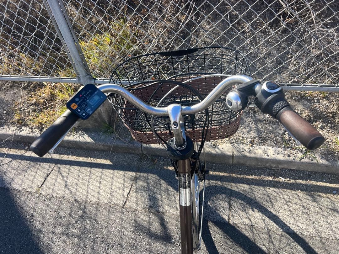 パナソニック電動アシスト自転車エコナビ付き26インチ5x5関東圏配送可能