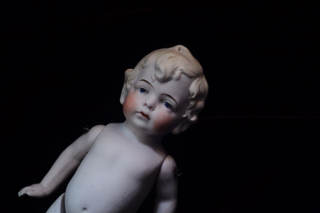 オールビスク ビスクドール ミニョネット アンティーク hertwig