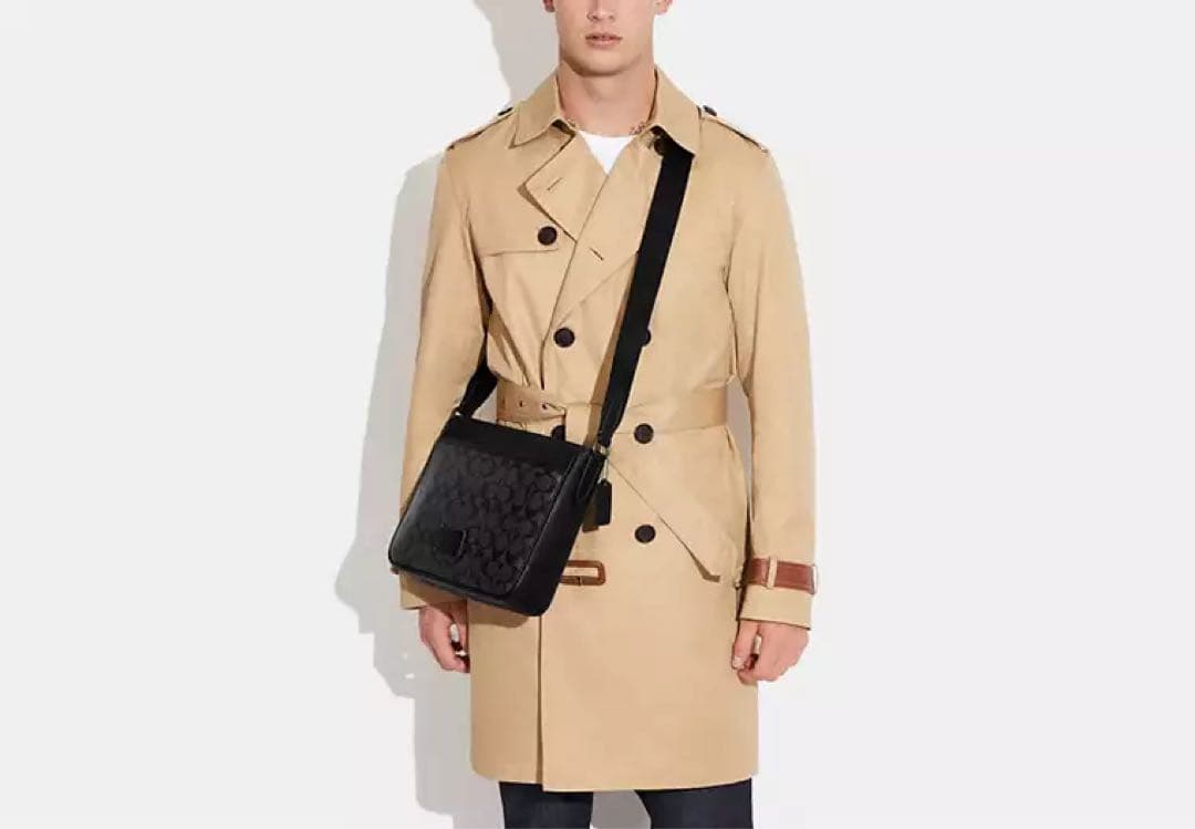 COACH ディストリクト クロスボディ・シグネチャー キャンバス