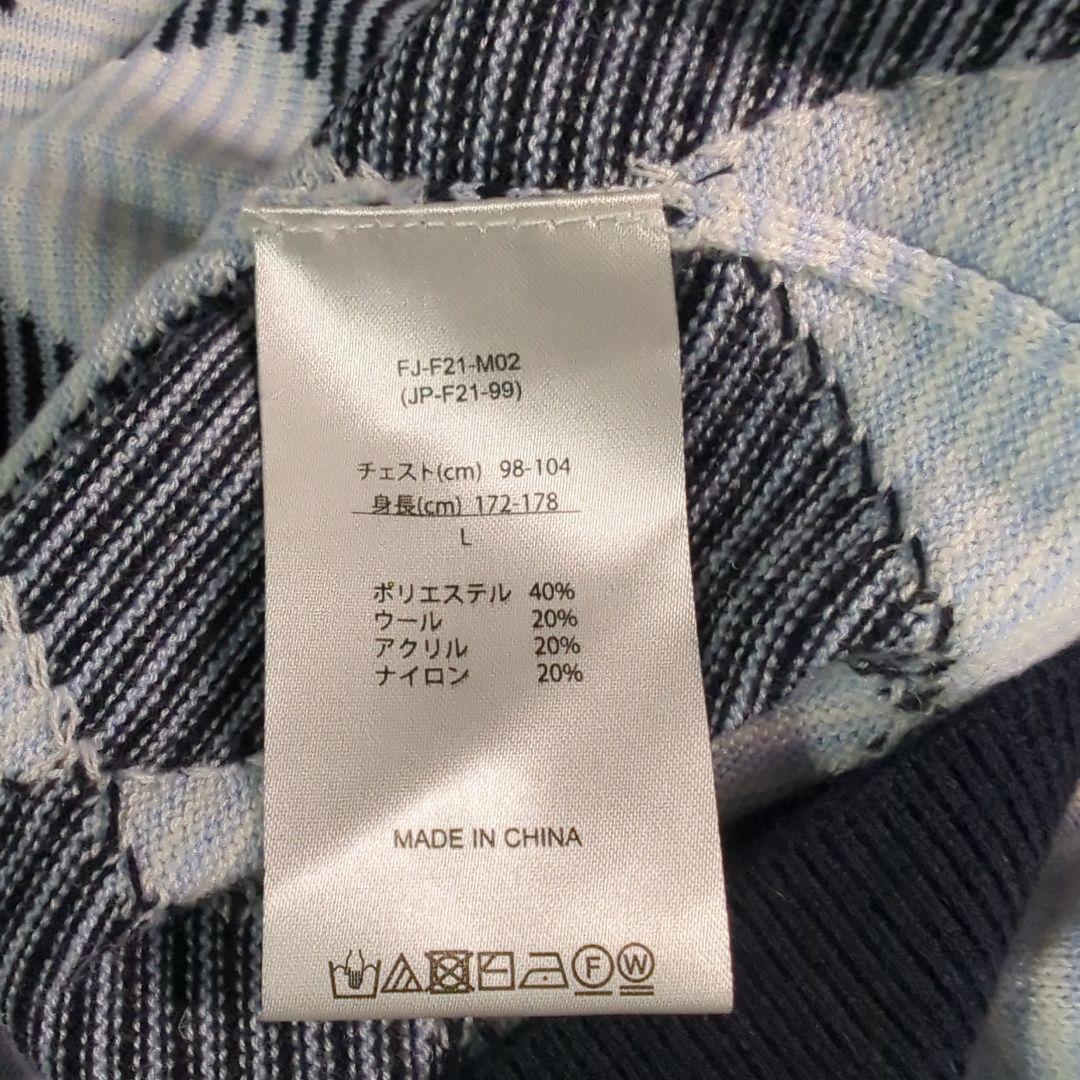 【新品】フットジョイ FOOTJOY アーガイル セーター Lサイズ 完売
