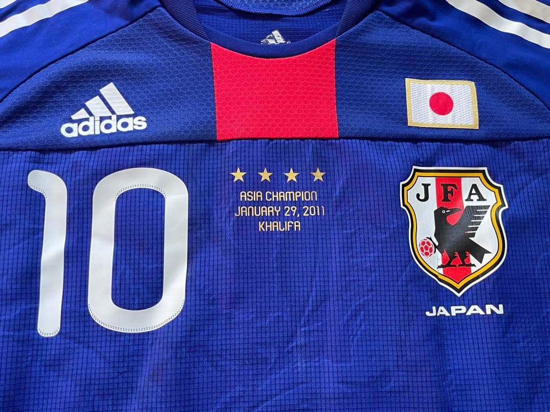 2011 日本代表 オーセンティックユニフォーム 10 香川真司