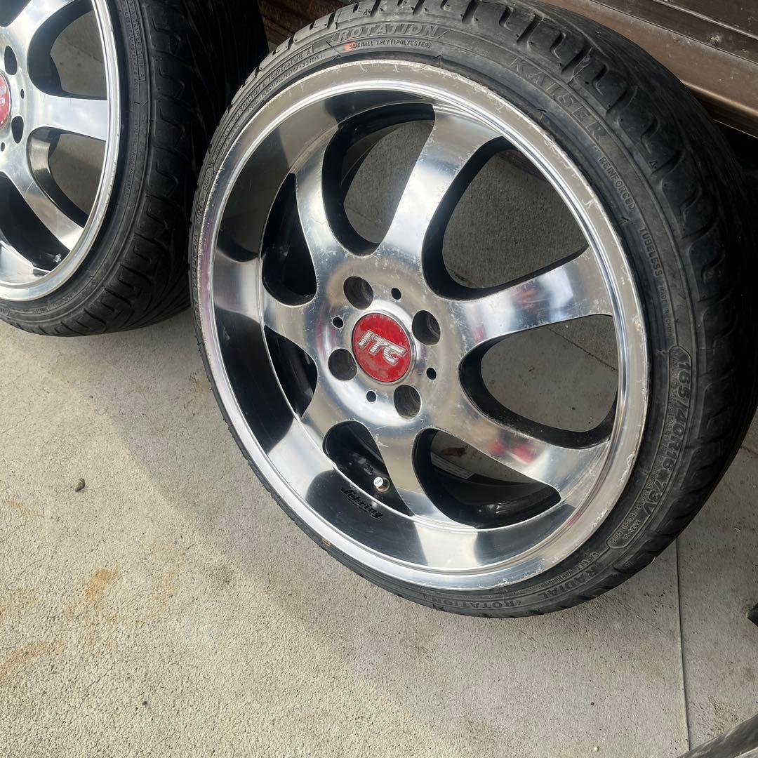 RAYS セブリング itc 16インチ 6.5j 4穴 pcd 100