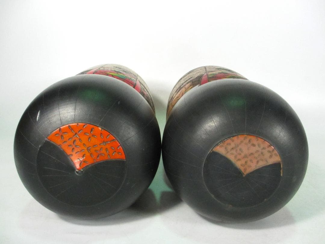 創作こけし　小林伊之介 作　大型２体　日本人形　こけし　郷土玩具