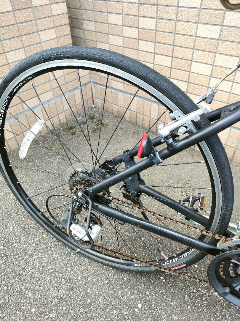 美品✨クロスバイク マットブラック 福岡市内と周辺限定配送