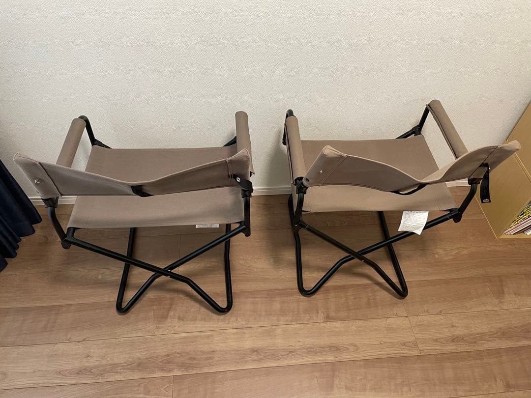 【スノーピーク FDチェアワイドグレー2脚セット】