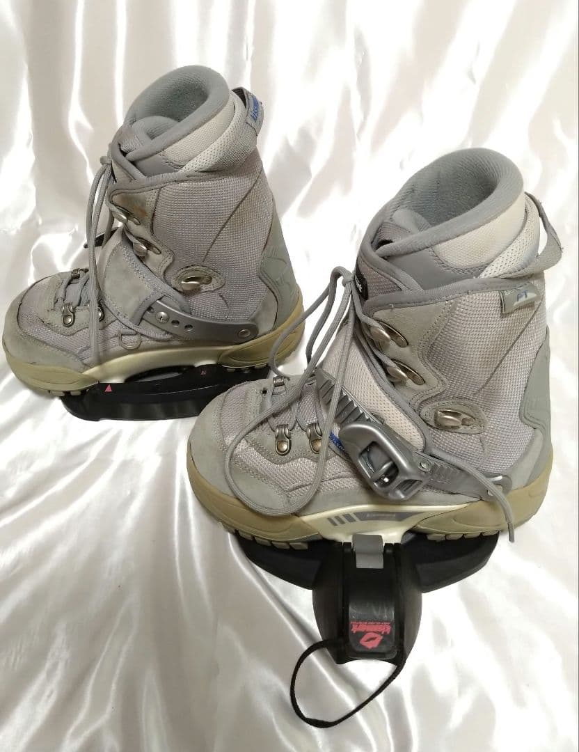 kissmark ステップイン ブーツ&バイン 23cm セット スノボ