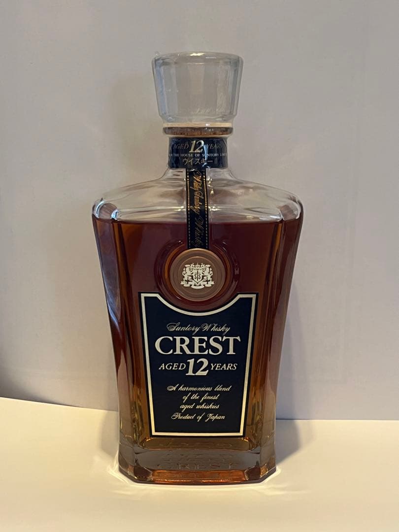 サントリー ウイスキー CREST aged12years