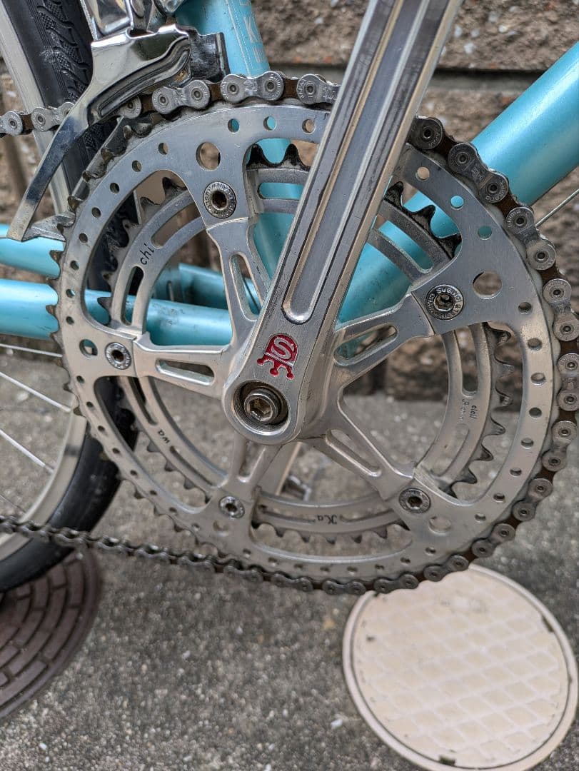 値下げ　ビンテージtern自転車　 Bally シクロクロスフレーム 水色